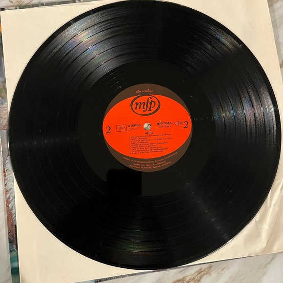 2 HEINO Vinyl MFP Germany Lp’s Music For Pleasure - Picture 9 of 9